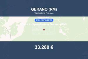 Immobile in asta di 72 m² a Gerano