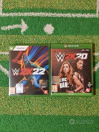 2 giochi Wrestling Xbox One