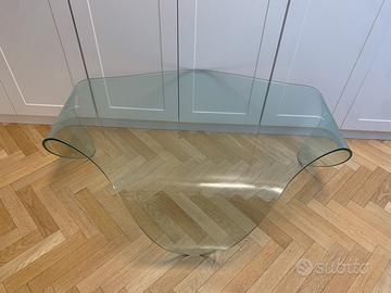 Tavolino in vetro FIAM mod manta