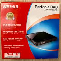 Lettore/Masterizzatore DVD Esterno USB Nuovo PC