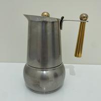 Caffettiera vintage italiana Kitty Oro design GB