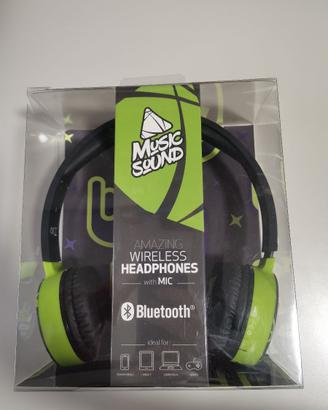 Music Sound | HEADBAND Bluetooth | Cuffie on Ear B