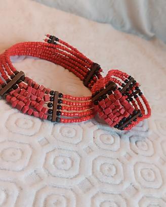 collana e bracciale rigidi