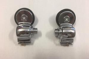 Coppia pomello scorrevole fiat 500 c topolino