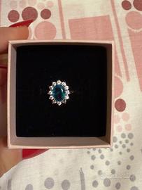 Anllo con pietra celeste