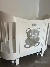 Culla neonato ovale orso