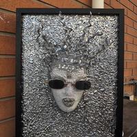 Scultura-quadro «GORGONA TECH»