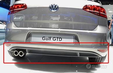Sotto paraurti posteriore Golf 7