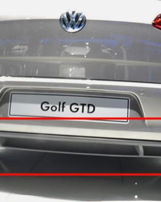 Sotto paraurti posteriore Golf 7