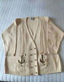 Cardigan in seta e cotone Alessandra Fashion Hall