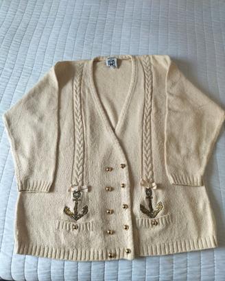 Cardigan in seta e cotone Alessandra Fashion Hall
