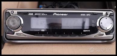 Autoradio Pioneer + ampli + sub