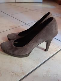 Scarpe donna décolleté con plateau