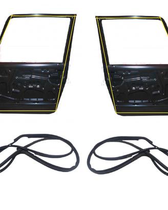 SET 2 GOMMA GUARNIZIONE PORTA ANTERIORE PER SUZUKI