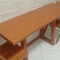 tavolo fratino apribile + 3 sedie pieghevoli