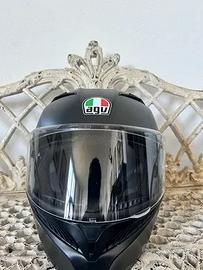 Casco moto integrale AGV mod. K3nero opaco tg. L