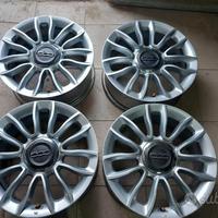Cerchi in lega da 16 pollici per fiat 500l
