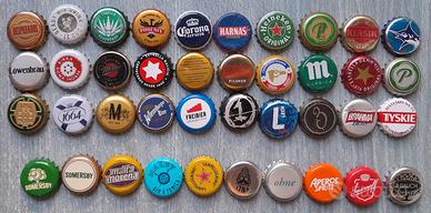 Tappi Lotto 40 : 30 Birra + 10 Non Birra Rari