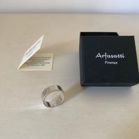 Anello in argento 925 a fascia lucidata