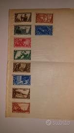 francobolli fascismo