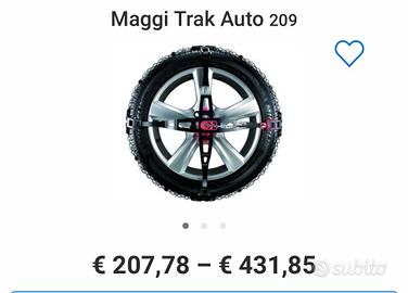 Catene da neve nuove  professionali specifiche