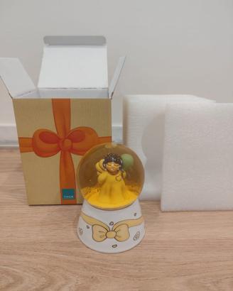 Boule de neige THUN angelo giallo palloncini - NUO