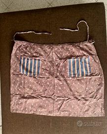 Grembiule vintage anni 80 sartoriale