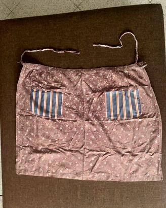 Grembiule vintage anni 80 sartoriale