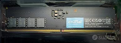 RAM DDR5 16GB - Crucial
