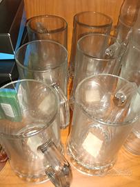 6 Boccali Birra mai usati
