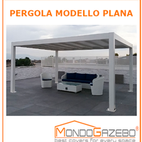 Pergola PLANA telo PVC gazebo tettoia pergotenda