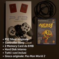 PlayStation 2 silver