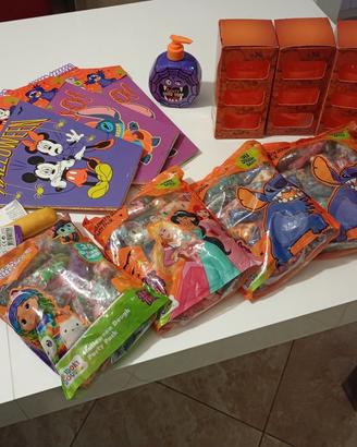 Lotto halloween disney, gabby's bicchieri omaggio