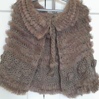 Mantella Vintage  Donna Pellicce di Coniglio