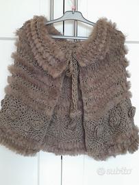 Mantella Vintage  Donna Pellicce di Coniglio