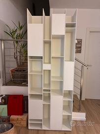 Libreria RANDOM BOX MDF bianca