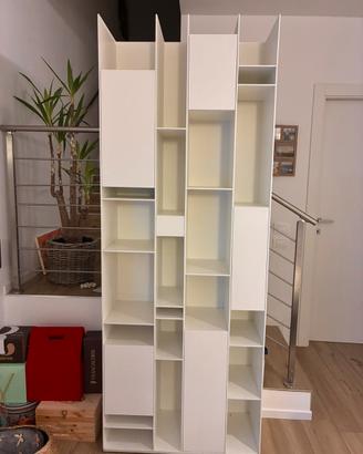 Libreria RANDOM BOX MDF bianca