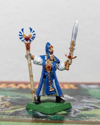 Mago Alti Elfi a piedi - Warhammer 6°Edizione