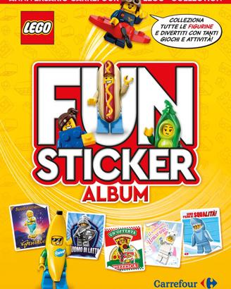 Figurine Fun Sticker Lego Carrefour