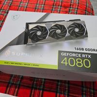 MSI GeForce RTX 4080 16GB SUPRIM X GDDR6X GAMING
