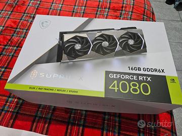 MSI GeForce RTX 4080 16GB SUPRIM X GDDR6X GAMING