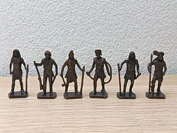 Lotto Serie  Soldatini Kinder Indiani Scame Ferrer