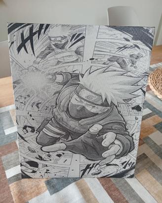 Quadretto maestro Kakashi Hatake - Naruto - Manga