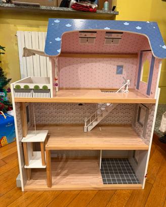 Casetta bambole legno lidl