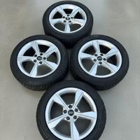 Cerchi in lega originali Audi 17" + Gomme Inverno