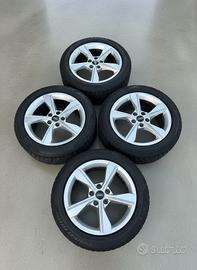 Cerchi in lega originali Audi 17" + Gomme Inverno
