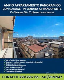 ppartamento panoramio con garage 