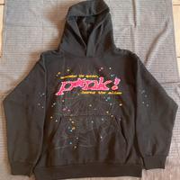 FelpaSp5der P*nk V1 - Nera - Taglia M - Nuova