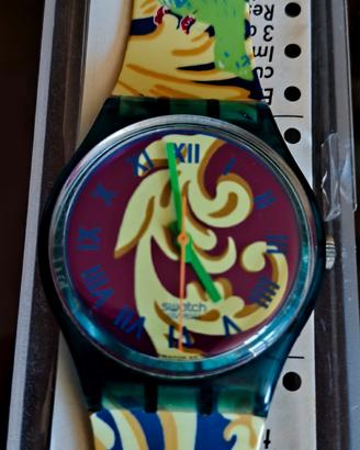 Swatch  mod Perroquet vintage anni 90 come nuovo .