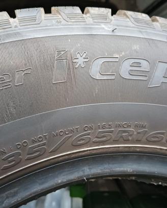 Gomme invernali per furgone/camper